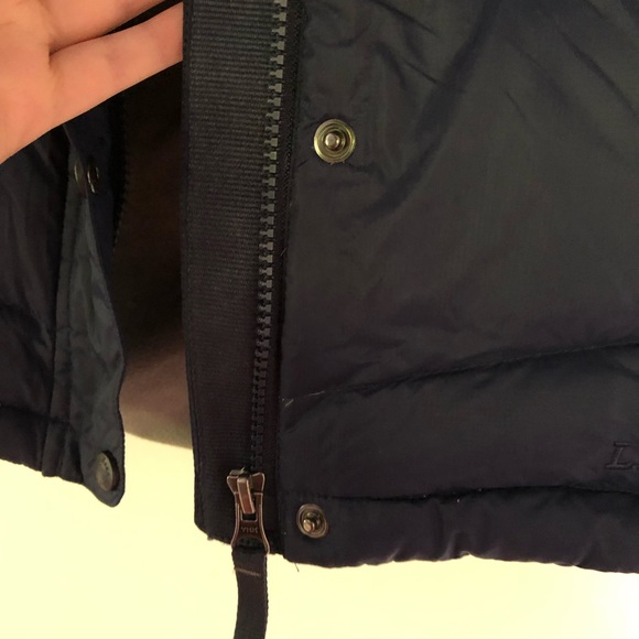 LL Bean Navy Vest *new condition* - Picture 7 of 8
